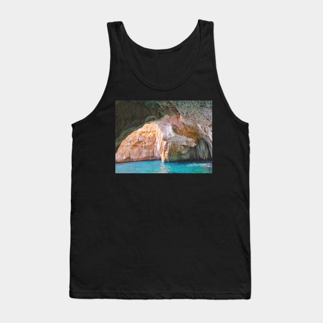 Sea cave Tank Top by Kate-P-